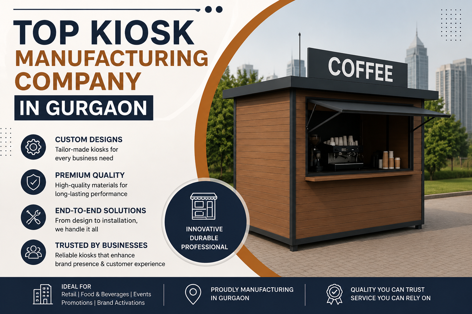 Top Kiosk Manufacturing Company in Gurgaon