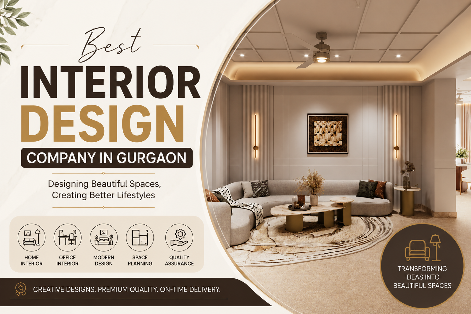 Best Interior Design Company in Gurgaon