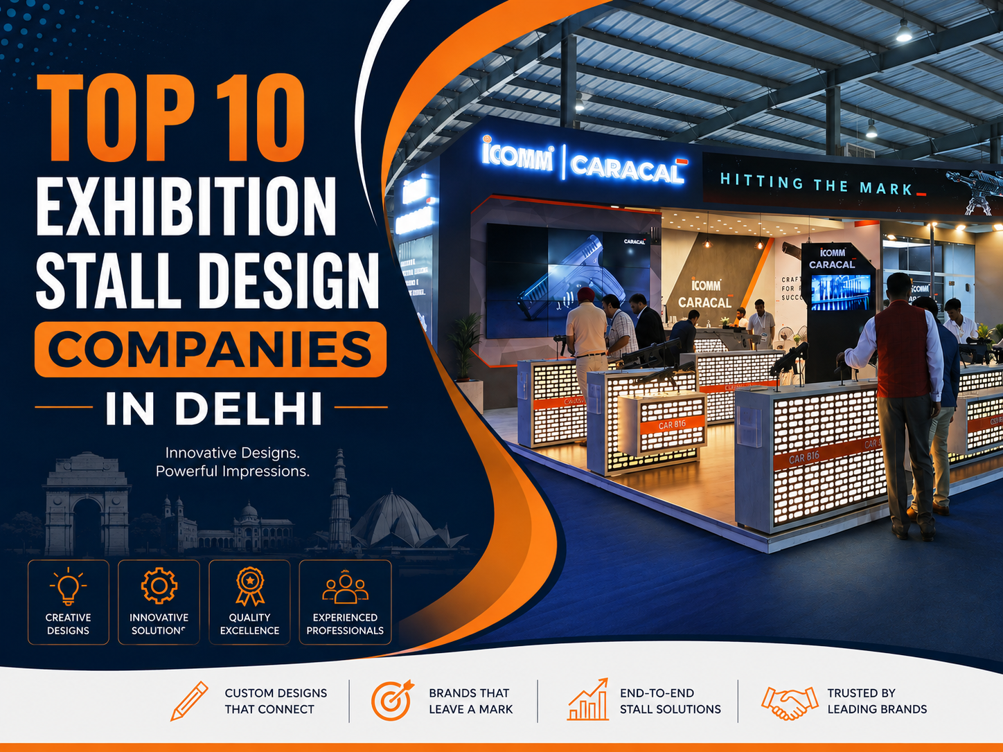 Top 10 Exhibition Stall Design Companies in Delhi