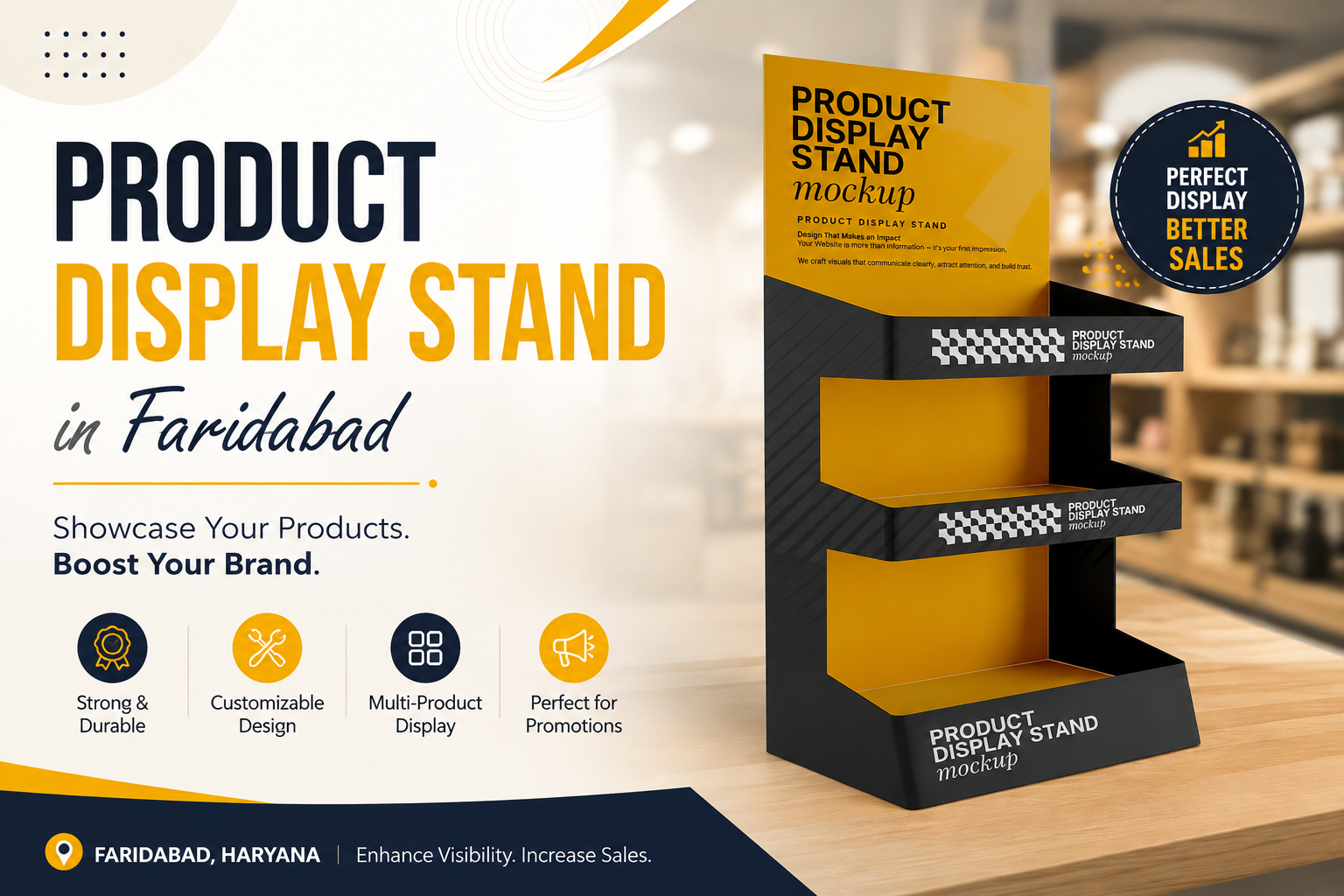 Product Display Stand in Faridabad
