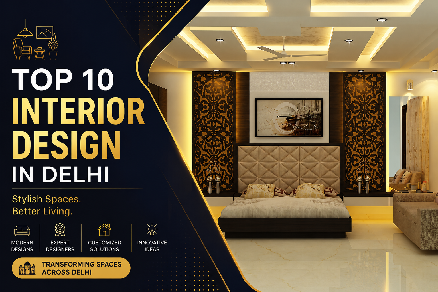 Top 10 Interior Design in Delhi