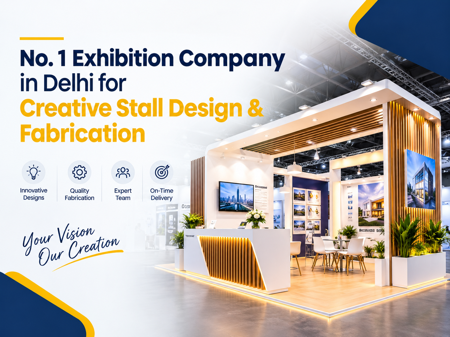 No. 1 Exhibition Company in Delhi for Creative Stall Design & Fabrication