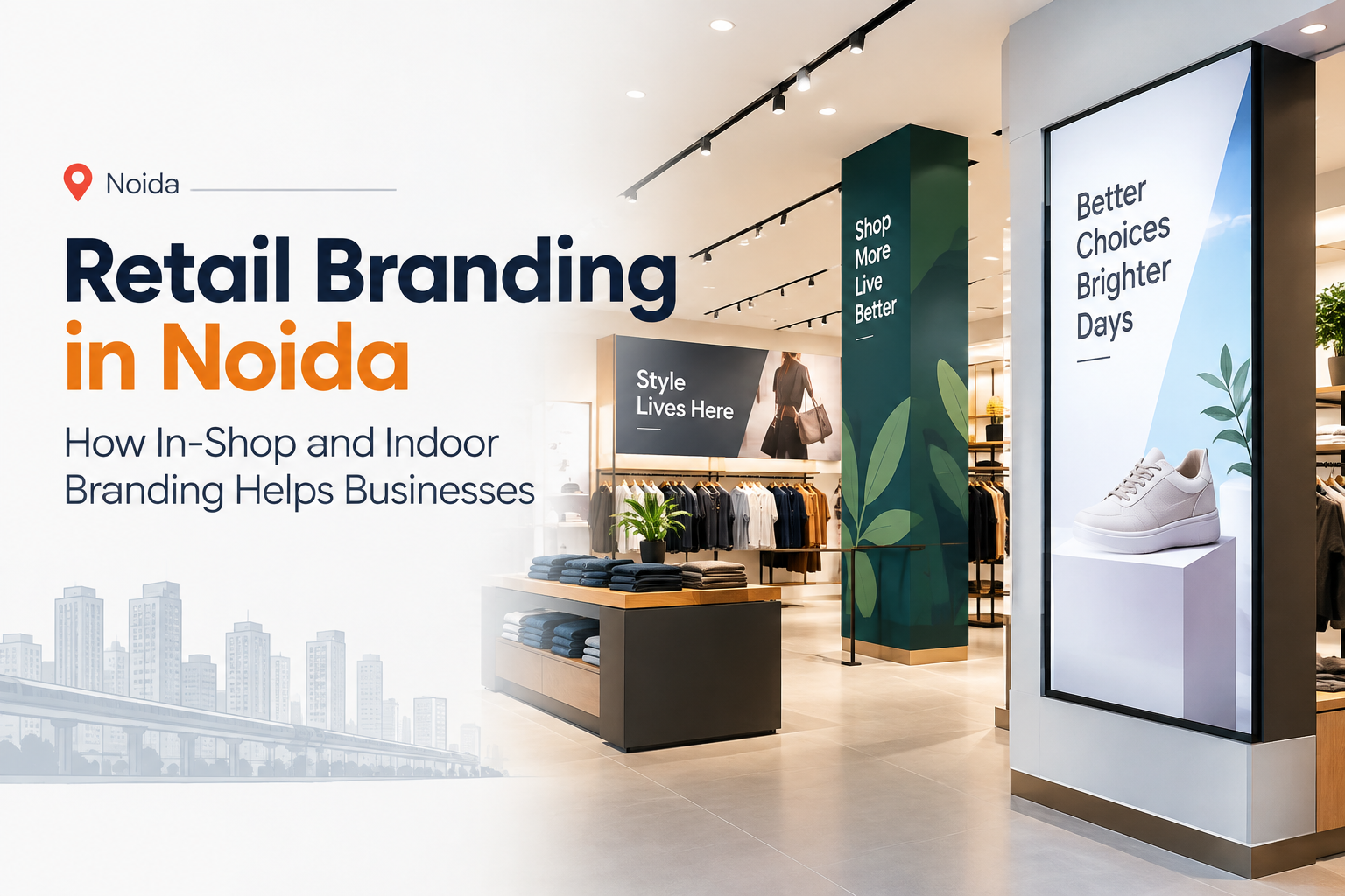 Retail Branding in Noida: How In-Shop and Indoor Branding Helps Businesses