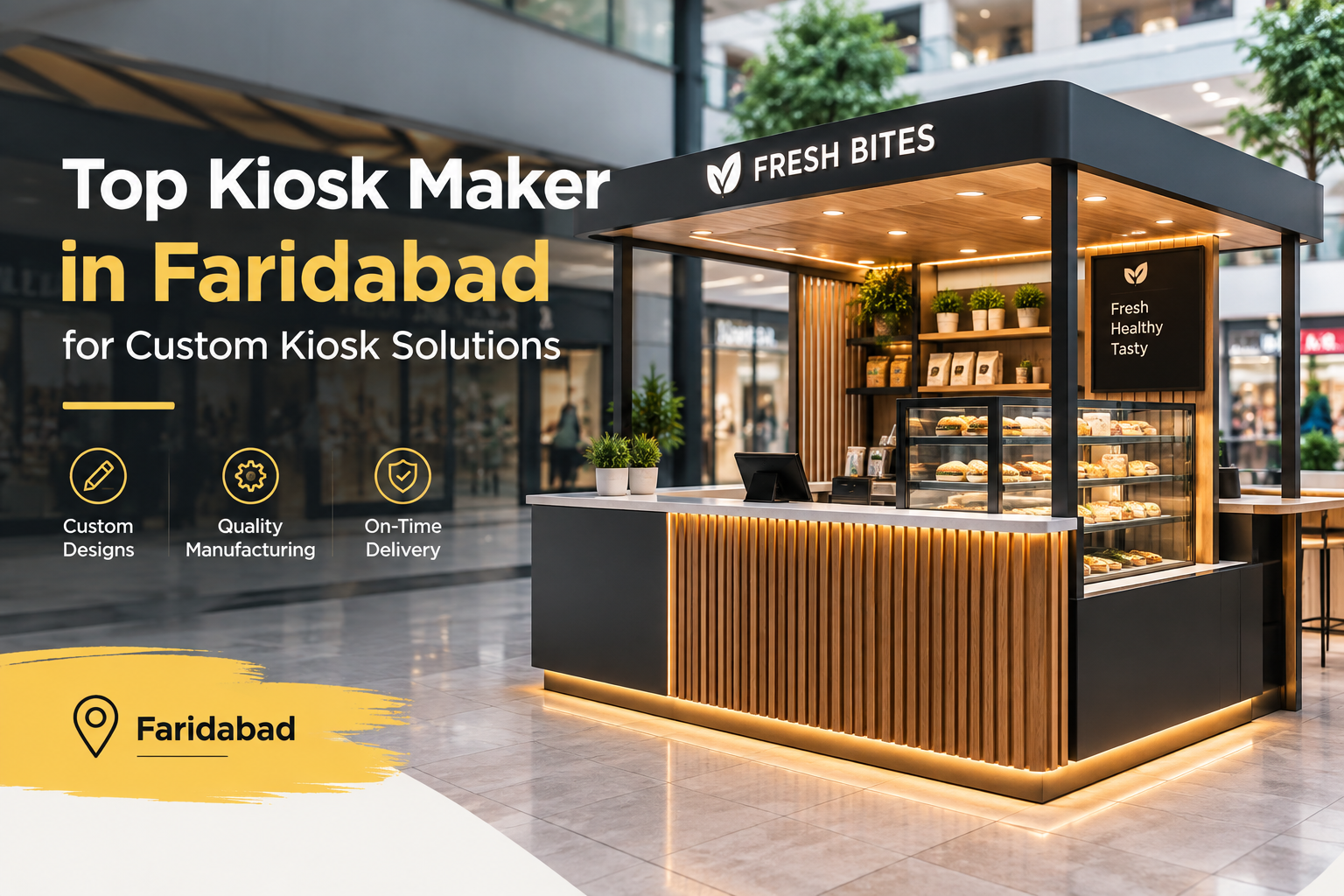 Top Kiosk Maker in Faridabad for Custom Kiosk Solutions