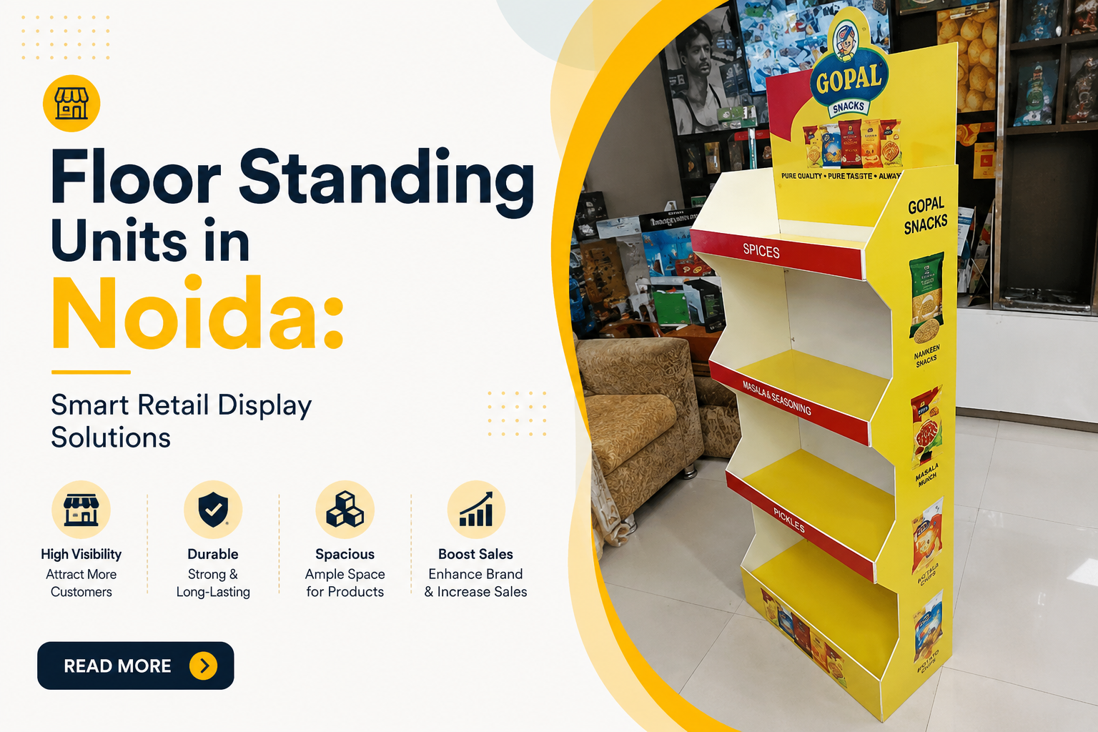 Floor Standing Units in Noida: Smart Retail Display Solutions