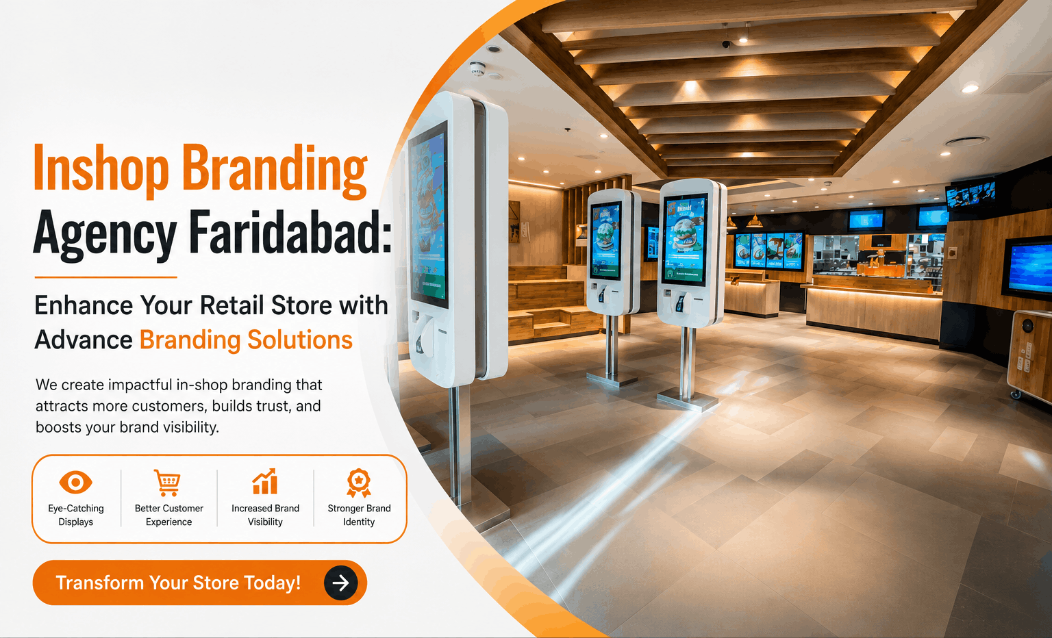 Inshop Branding Agency Faridabad: Enhance Your Retail Store with Advance Branding Solutions by SunIndia