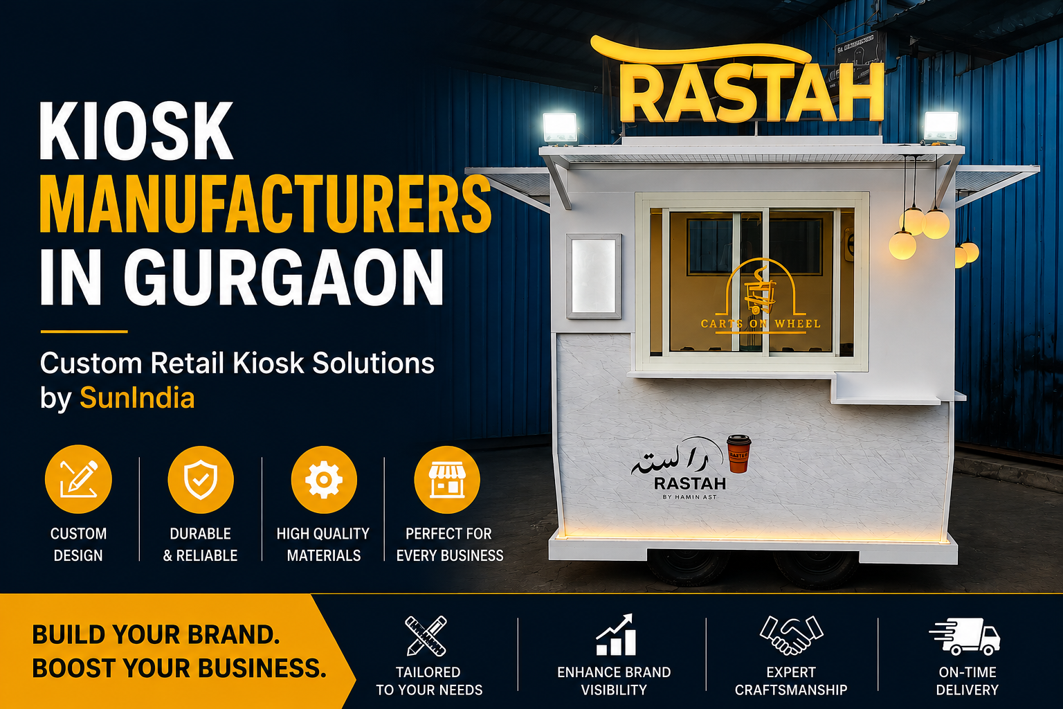 Kiosk Manufacturers in Gurgaon: Custom Retail Kiosk Solutions by SunIndia