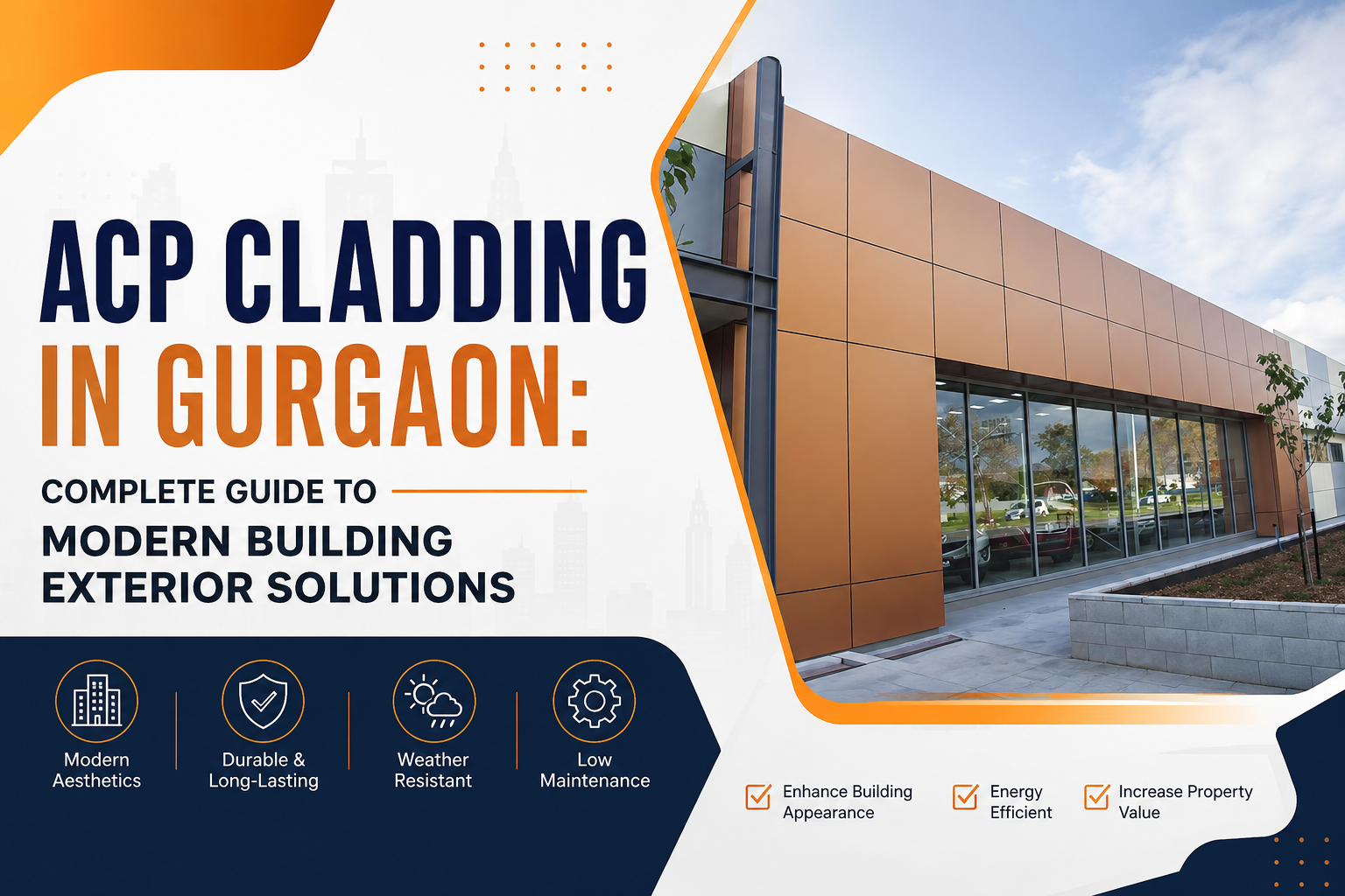 ACP Cladding in Gurgaon: Complete Guide to Modern Building Exterior Solutions