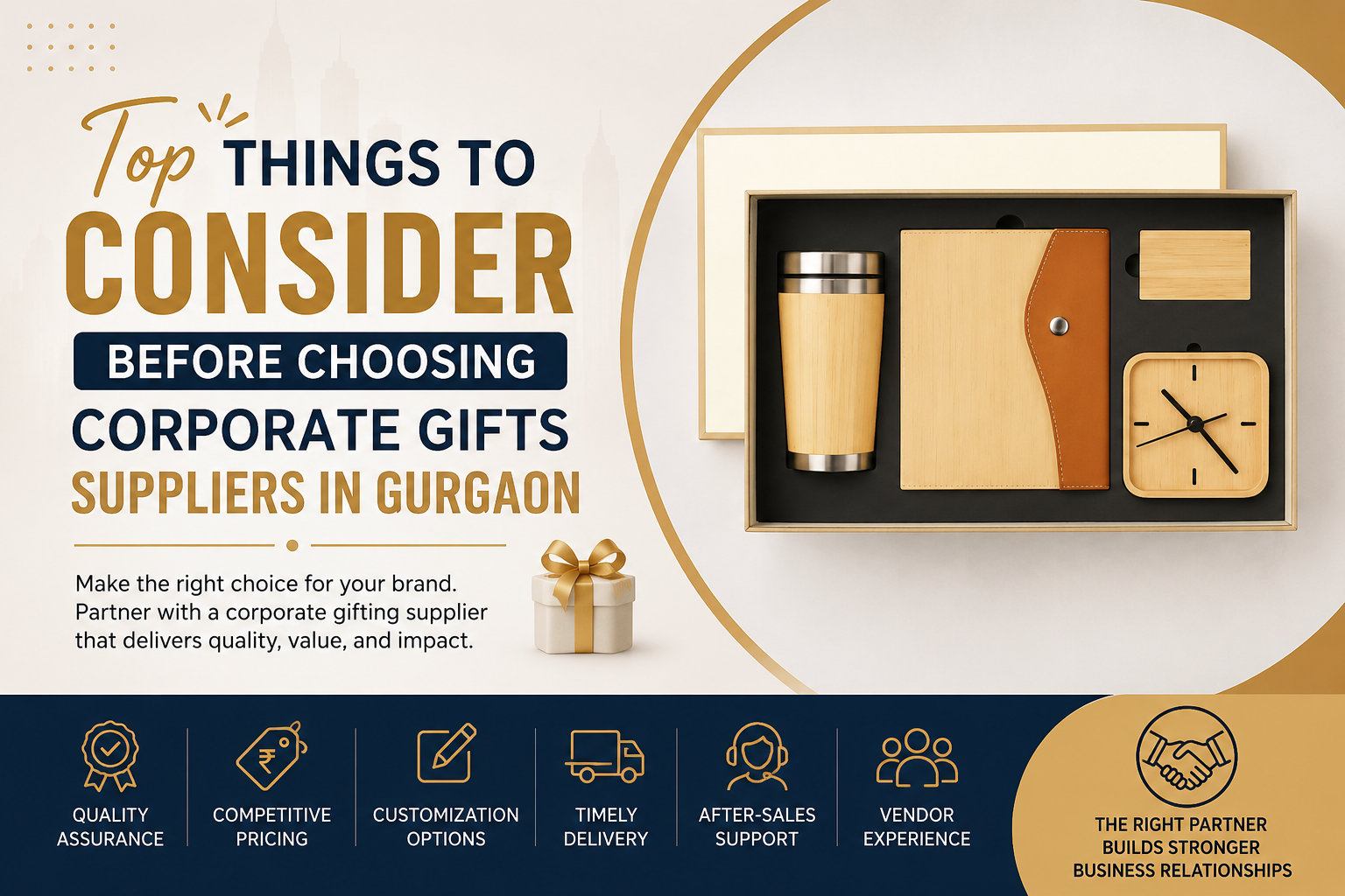 Top Things to Consider Before Choosing Corporate Gifts Suppliers in Gurgaon