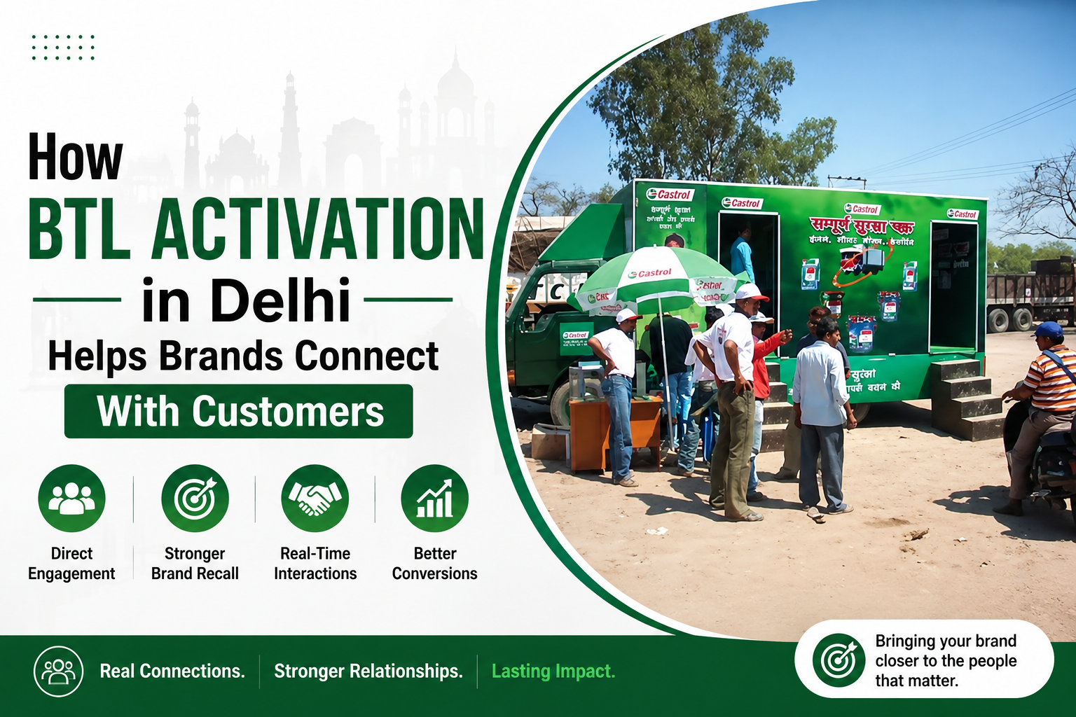 How BTL Activation in Delhi Helps Brands Connect With Customers