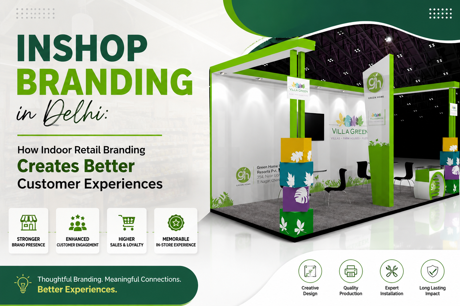 Inshop Branding in Delhi: How Indoor Retail Branding Creates Better Customer Experiences