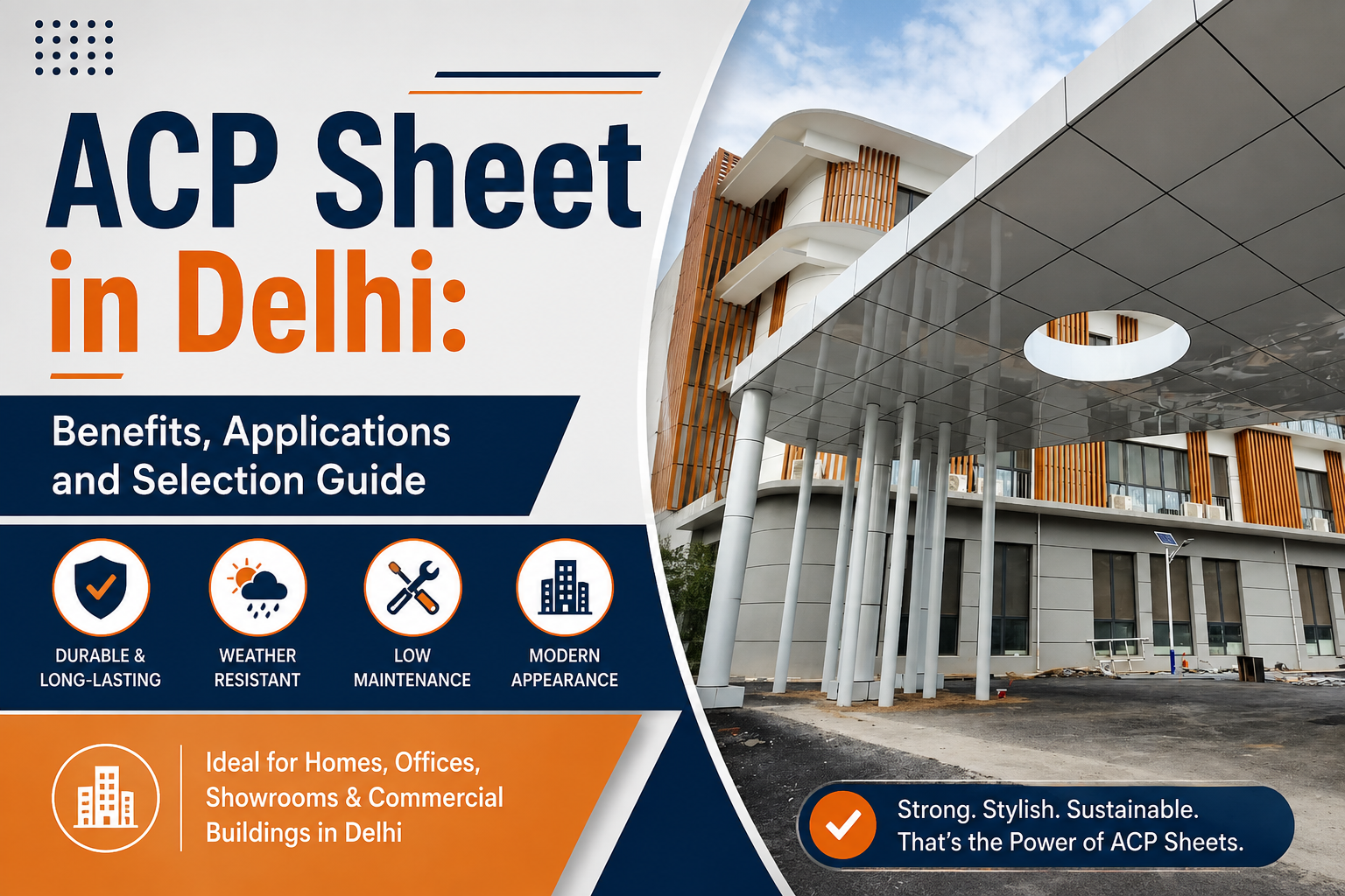 ACP Sheet in Delhi: Benefits, Applications and Selection Guide