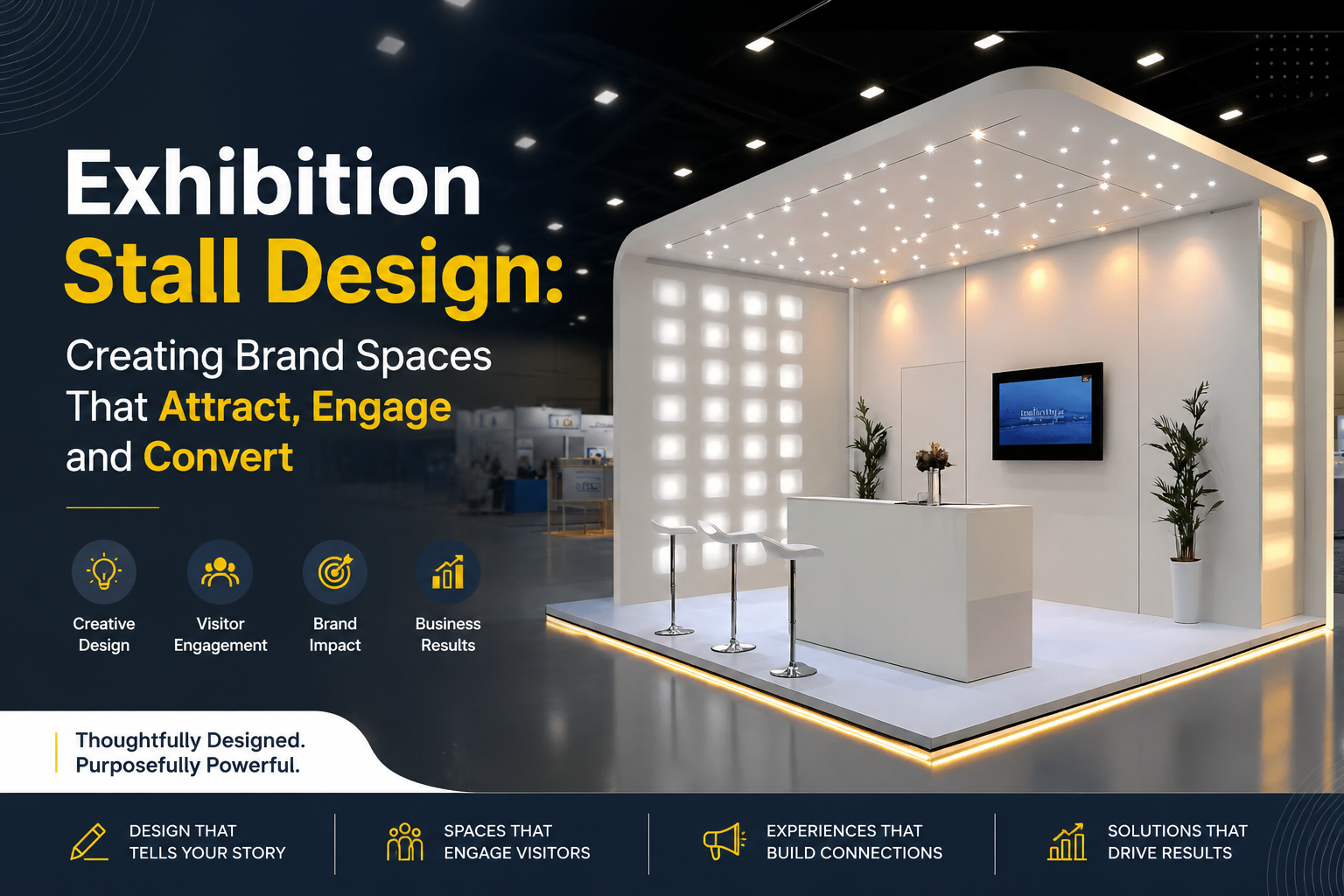 Exhibition Stall Design: Creating Brand Spaces That Attract, Engage and Convert