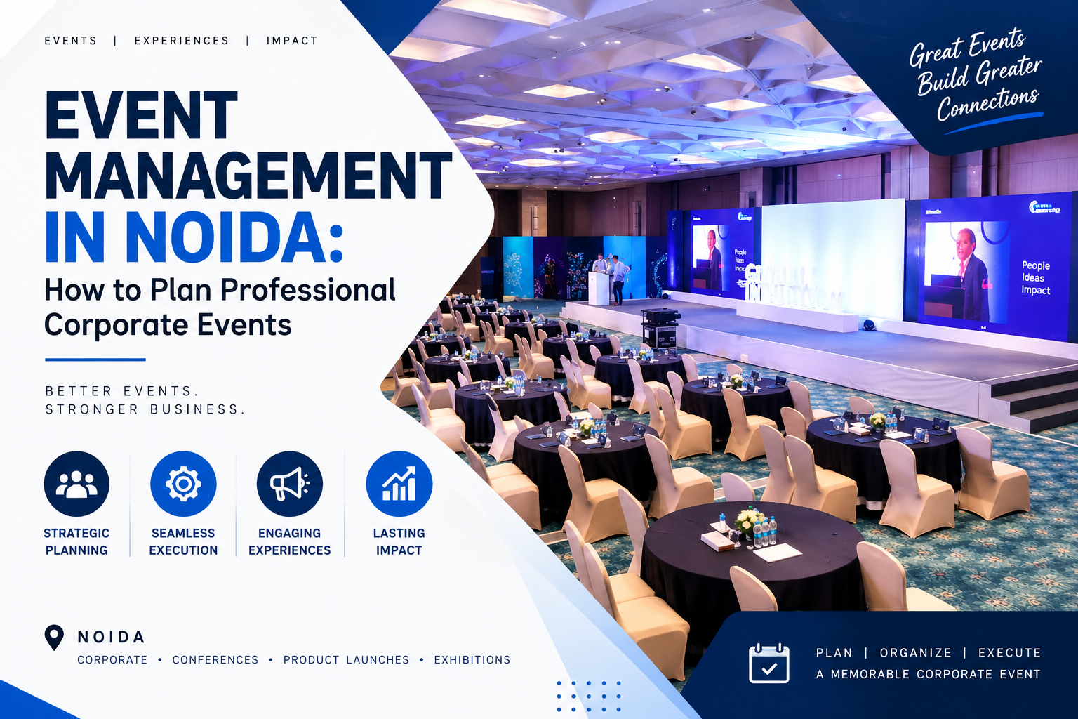 Event Management in Noida: How to Plan Professional Corporate Events