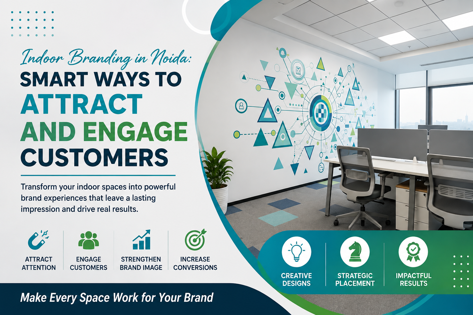 Indoor Branding in Noida: Smart Ways to Attract and Engage Customers